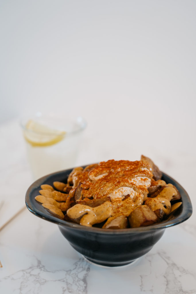 patatas bravas veganas