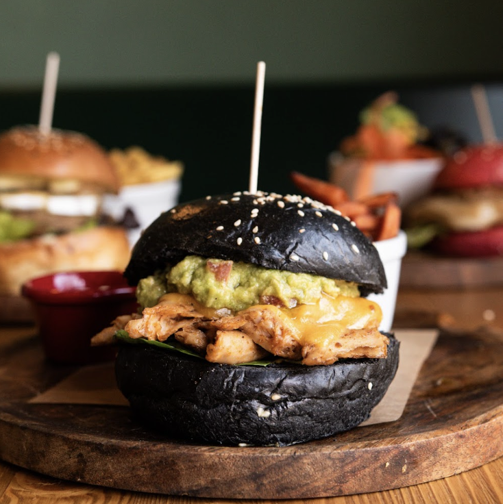 Mesa montada en Green&Burger